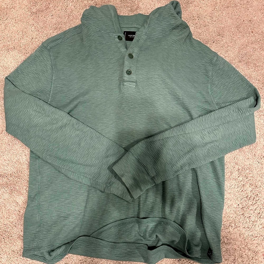 Long sleeve shirt with hood